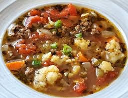 Ground Beef Hamburger Soup