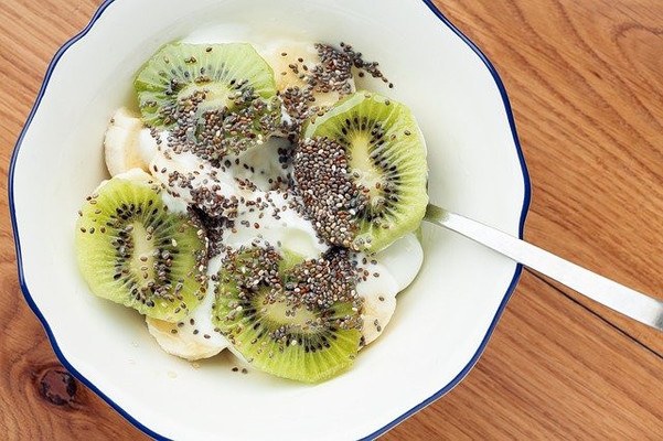 Vegan Keto Diet Meal Yogurt Chia