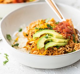 Chicken enchilada bowl Free Keto Diet Plan