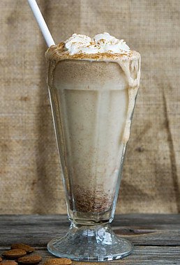 Cinnamon almond butter shake