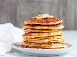 Cream-cheese pancakes